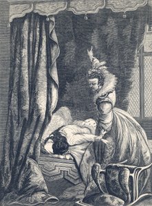 ノッティンガム伯爵夫人の告白、1865年 作： English School