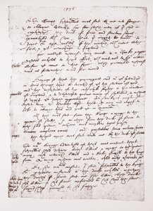 ジョンホーキンスのスペインとの関係についてのホログラフメモのコピー、1576 作： English School