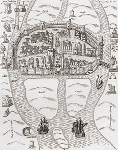 1633年にアイルランドのコーク州コークで、JRグリーンの「イギリス人の短い歴史」から1893年に出版 作： English School