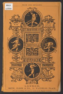 コーンヒル マガジンの表紙、1874 年 1 月 作： English School