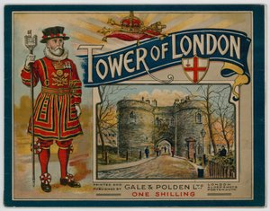 ロンドン塔ガイドの表紙 作： English School