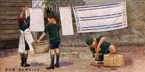 カブサービス、1929 作： English School