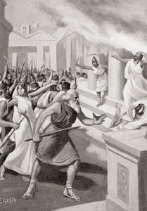 ピタゴラス派に対する反乱を起こしたクロトンのサイロン、紀元前509年頃、Hutchinson
