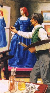 ダンテガブリエルロセッティがエリザベルシドダルを絵画、後に妻となる
