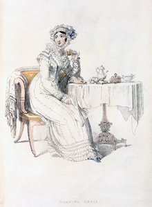 Ackermanns Repository of Artsのデイドレス、ファッションプレート 作： English School