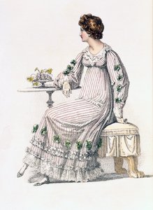 Ackermanns Repository of Artsのデイドレス、ファッションプレート 作： English School
