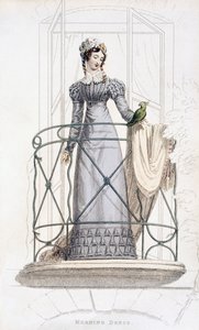 Ackermanns Repository of Artsのデイドレス、ファッションプレート 作： English School