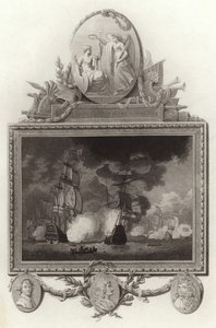 1665年6月3日、オランダ艦隊の敗北 作： English School
