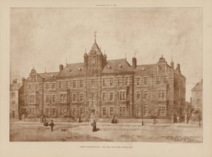 ダービー建築、聾唖施設（エングレーヴィング） 作： English School