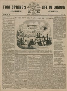 Doggettsコートとバッジの賭け 作： English School