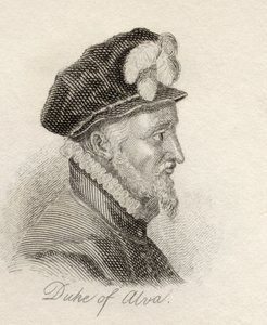 1825年に出版された「クラブの歴史辞典」からのドンファドリケアルバレスデトレド 作： English School