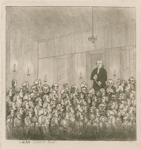グラハム博士、ポール・モール、ロンドン 作： English School