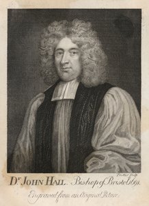 ジョンヘイル博士、1691年ブリストル司教 作： English School