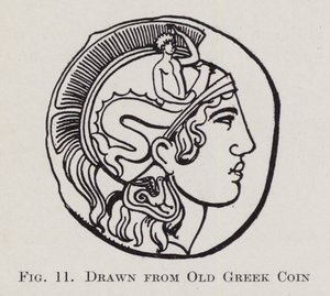 古代ギリシャのコイン（litho）からの引用 作： English School