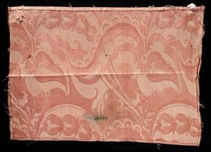 1710年頃のドレスシルク（シルク 作： English School