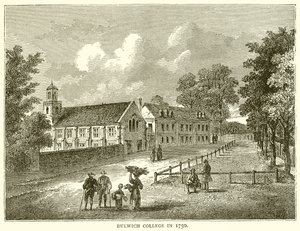 1750年のダリッチ大学 作： English School