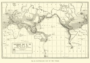 世界の地震マップ