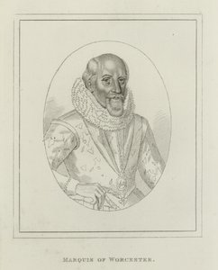 エドワード・サマセット（ウスター侯爵）（彫刻）／Edward Somerset, Marquis of Worcester 作： English School