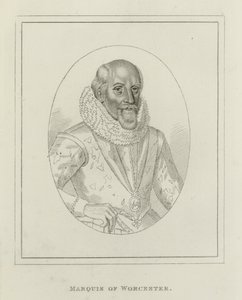 エドワード・サマセット（ウスター侯爵）（彫刻）／Edward Somerset, Marquis of Worcester 作： English School