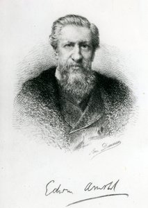 エドウィン・アーノルド（1832-1904）（彫刻 作： English School