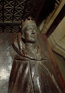 ヘンリーVの作品（1387-1422）（オークとポリエステル樹脂） 作： English School