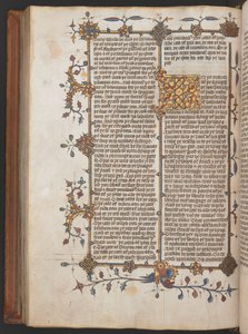 エガートン617、ウィクリフ聖書、1397年以前（ヴェラム） 作： English School