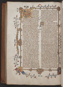 エガートン617、ウィクリフ聖書、1397年以前（ヴェラム） 作： English School