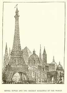 エッフェル塔と世界で最も高い建物 作： English School