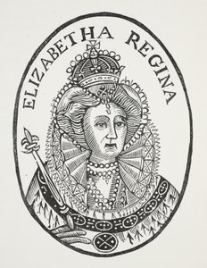 Elizabeth Regina、John Ashtonによる18世紀のChap-booksのイラスト、パブ。 1882 作： English School
