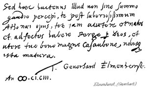 Elmenhorst、（Geverhart） 作： English School