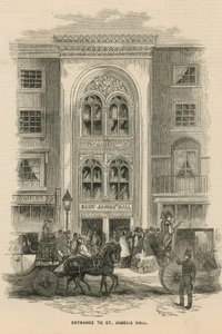 セントジェームスホールへの入り口 作： English School