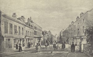 イートンハイストリート、1844年（グラビア） 作： English School