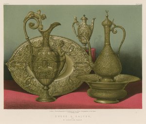 Ewers and Salver by M Gueyton、パリ 作： English School