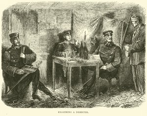 1871年2月、脱走兵を調べる 作： English School