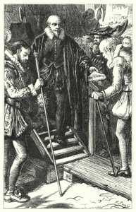 ウォルター・ローリー卿の処刑 作： English School