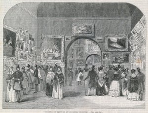 イギリス協会での絵画展 作： English School