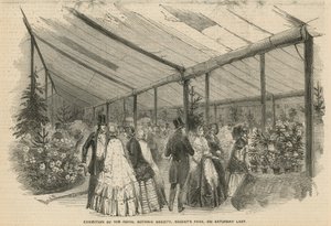 王立植物学会の展示 作： English School