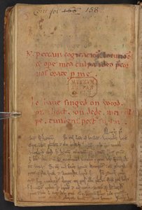 Henry of Huntingdon著『Historia Anglorum』からの抜粋（Cotton MS Titus D XXIV, f.156v（ヴェラム）