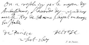 F de Peirese  作： English School