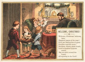 家族のクリスマス、クリスマスカードの準備