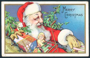 父のクリスマスのおもちゃ、クリスマスカード 作： English School