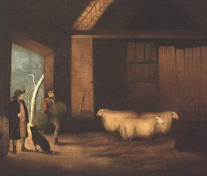 羊の餌付け 作： English School