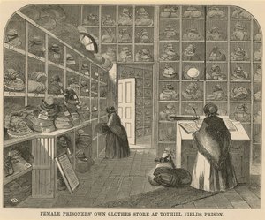 女性の囚人がトシルフィールズ刑務所に衣料品店を所有 作： English School