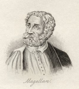 1825年に出版された「クラブの歴史辞典」からのフェルディナンドマゼラン