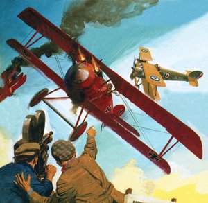ハワードヒューズの映画「Hell&39;s Angels」の撮影 作： English School