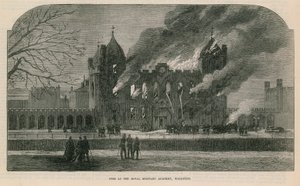 ウリッジの王立陸軍士官学校での発砲 作： English School