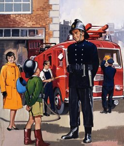 消防士 作： English School