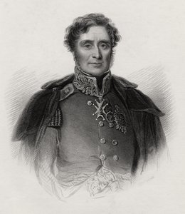 フィッツロイ・ジェームズ・ヘンリー・サマセット（1788-1855）、最初の男爵ラグラン 作： English School