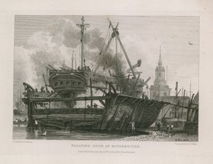 Rotherhitheのフローティングドック 作： English School