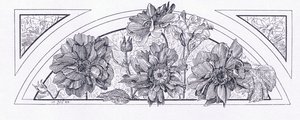 花のデザイン、The Magazine of Art 1893、Cassell and Company、1893